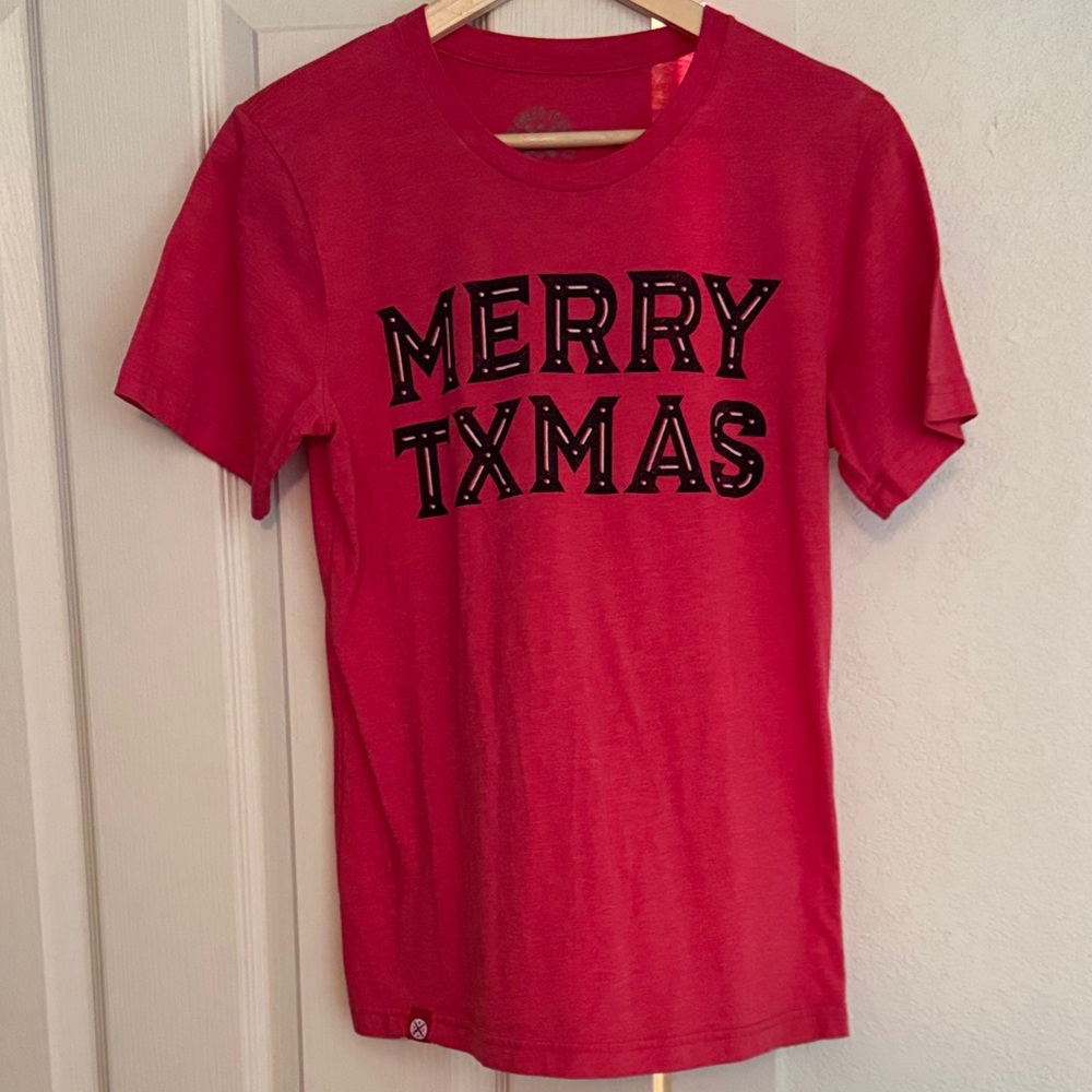 Tumbleweed TexStyles - Red 'Merry TXMAS' T-Shirt